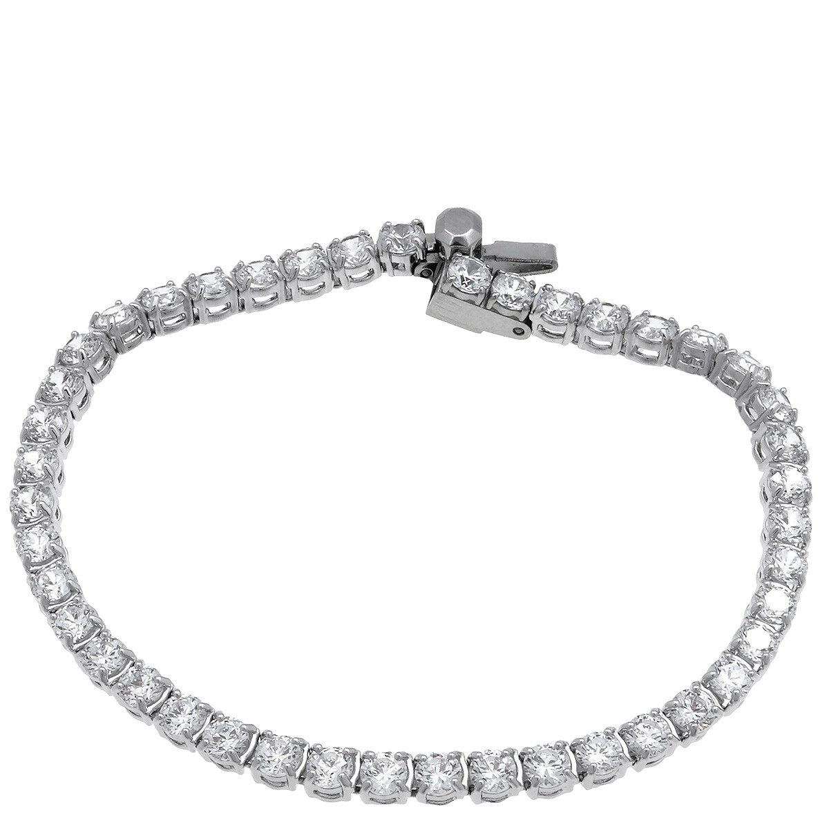 Swarovski Tennis Round Deluxe White Bracelet 5409771