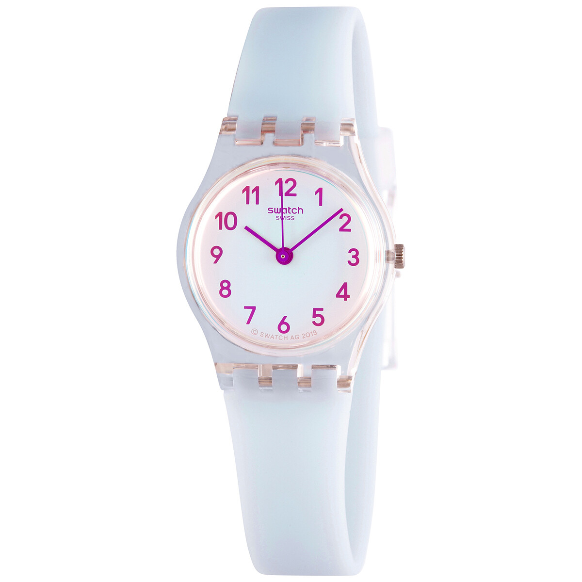 Swatch Casual Blue Quartz Blue Dial Ladies Watch LK396
