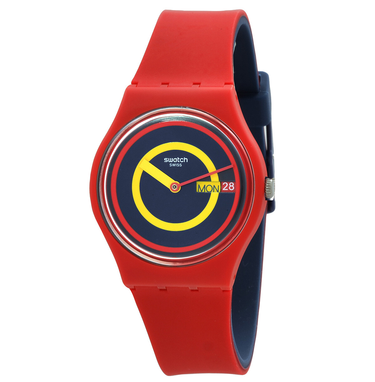 Swatch Sistem Pilote Automatic Black Dial Men's Watch YIB404