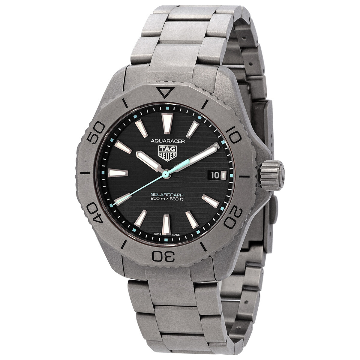 Tag Heuer Aquaracer 300M Quartz Black Dial Men's Watch WAY101A