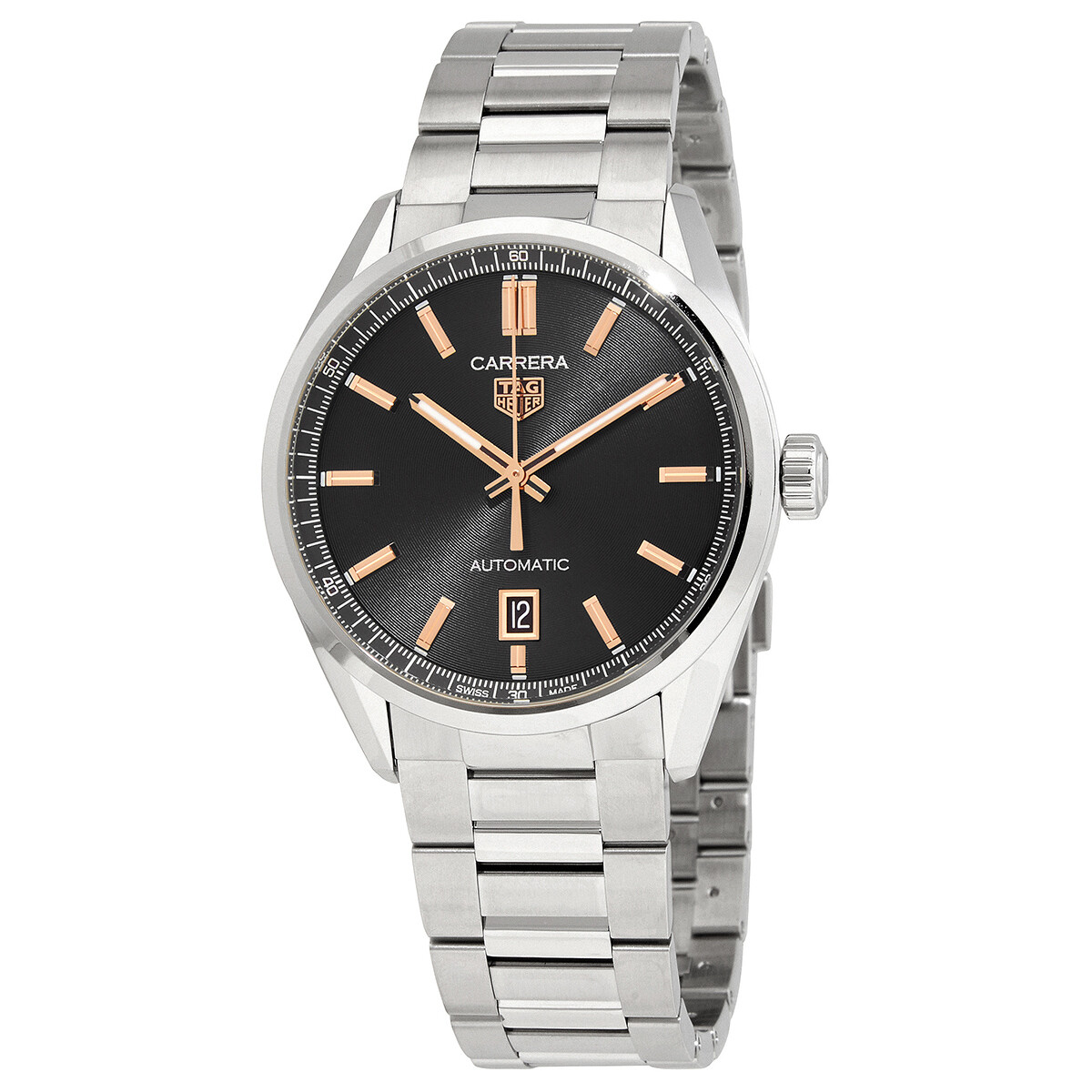 Tag Heuer Carrera Automatic Black Dial Men's Watch WBN2113-BA0639