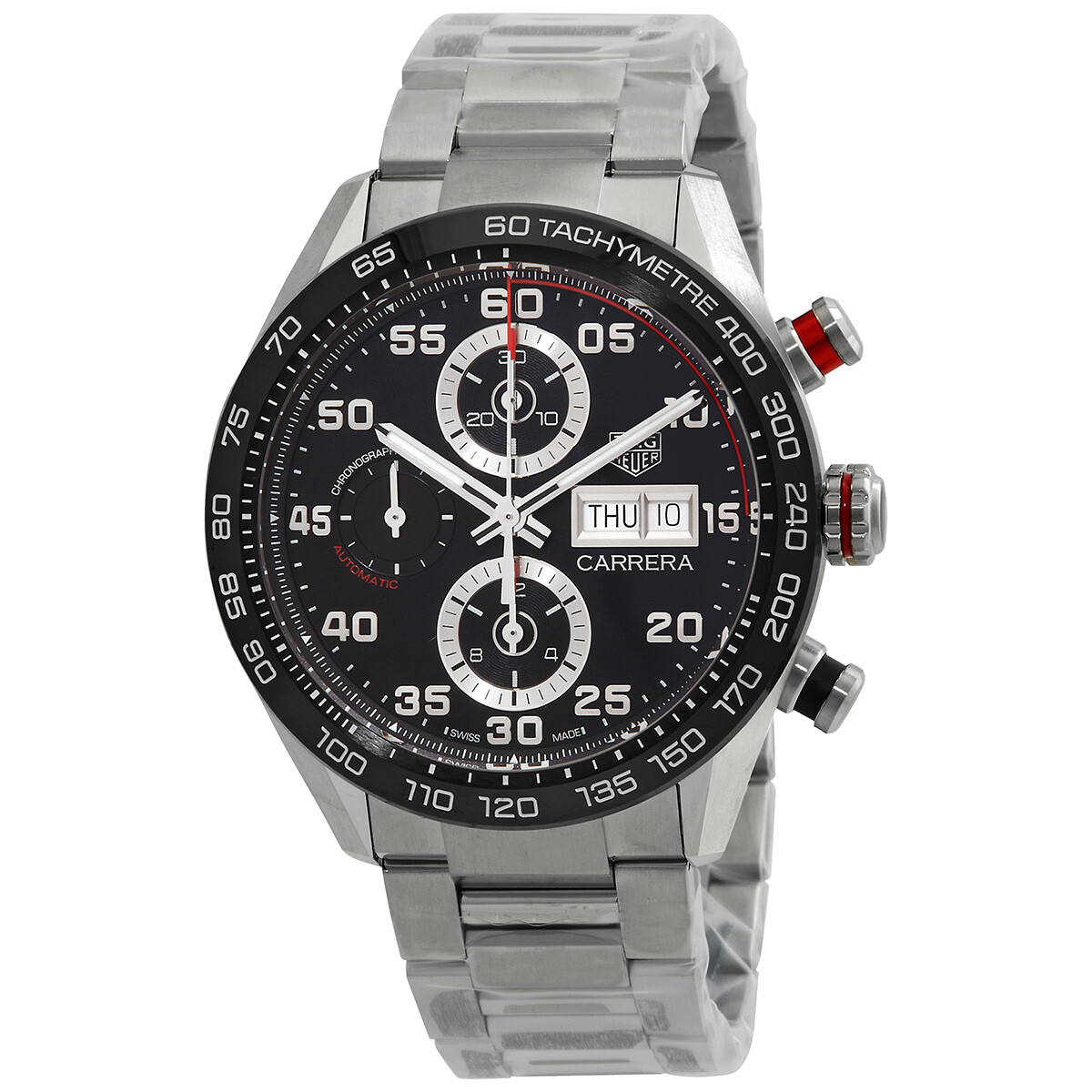 Tag Heuerレディースwar1314ba0773 Carreraアナログディスプレイスイスクォーツシルバー腕時計 0773 Tag Heuer Carrera Womens Luxury Quartz Movement Watch