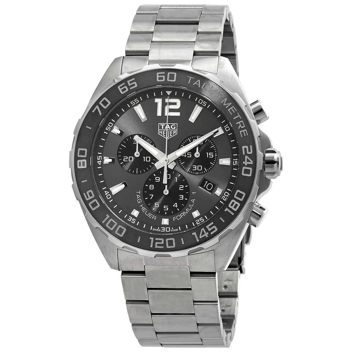 TAG Heuer LINK シルバー 時計 CJF2115.BA0576 TAG Heuer Link Chronograph | TheWatchAgency.com