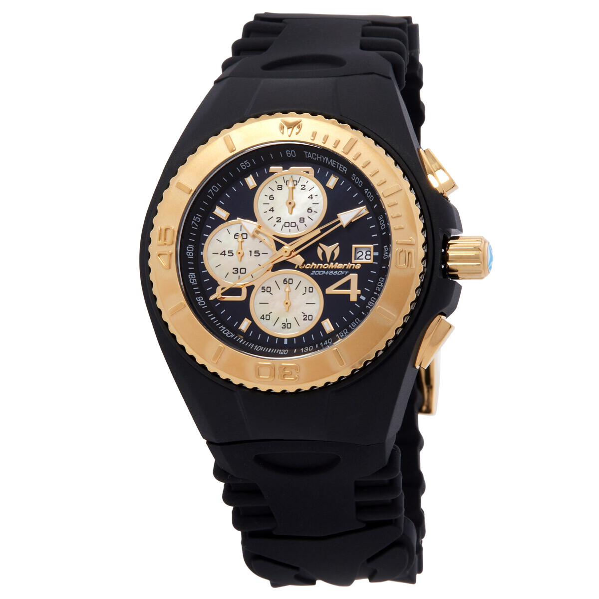 Technomarine Cruise Medusa Chronograph Black Dial Men's Watch