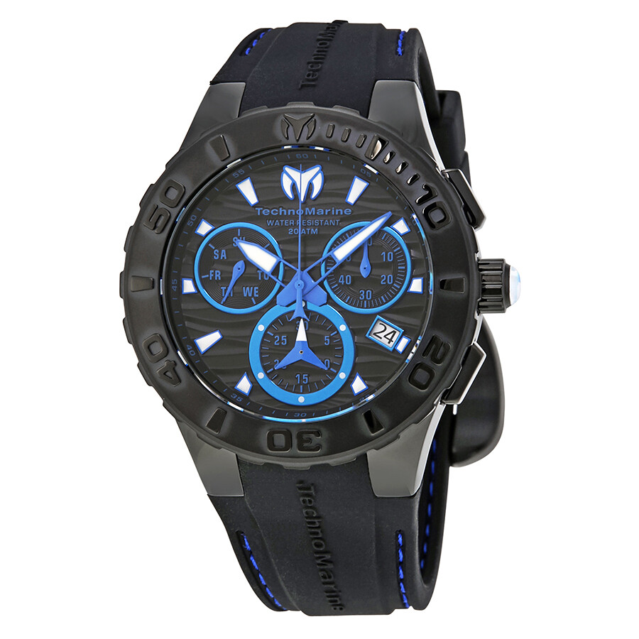 Technomarine Cruise Original Chronograph Silver Dial White  display picture 3