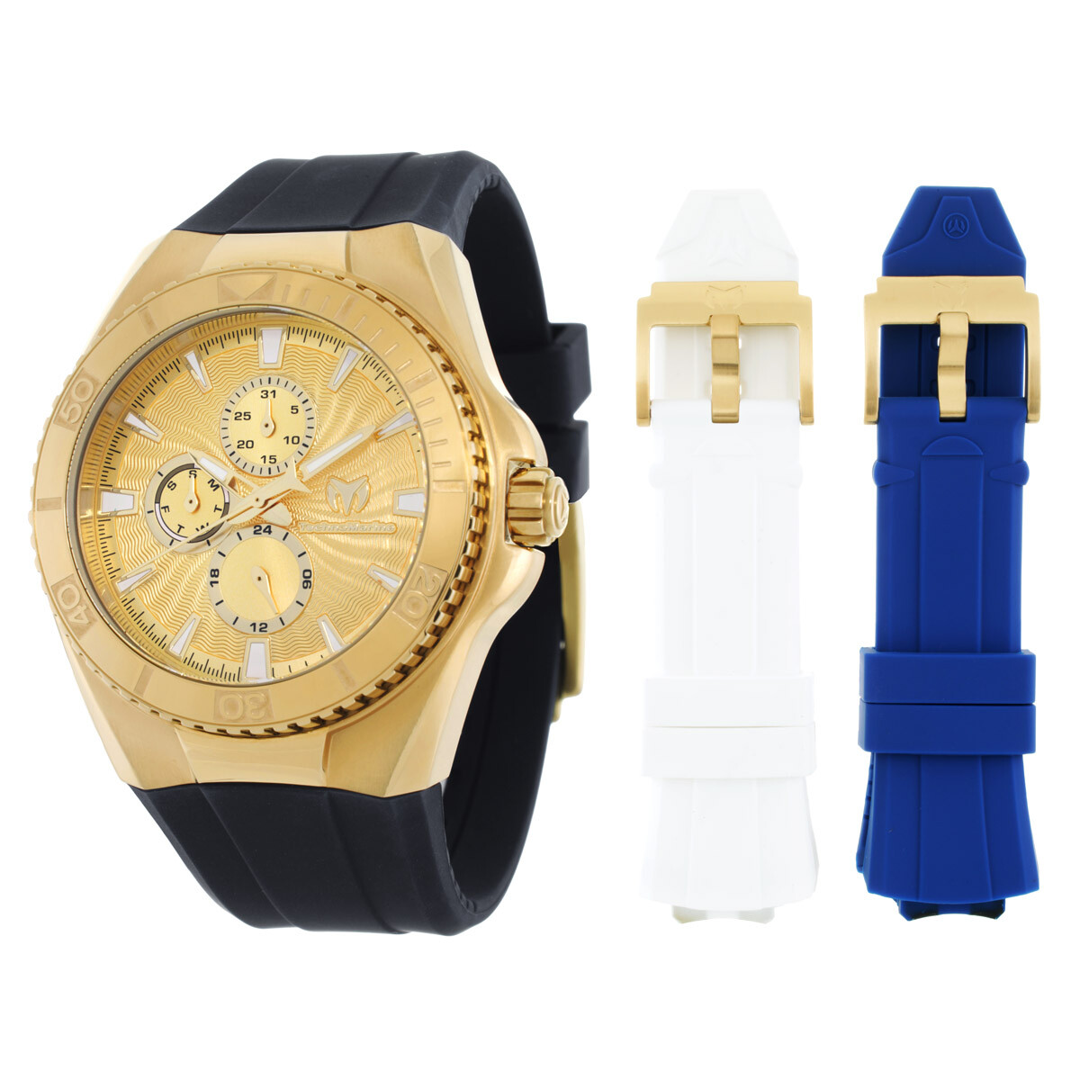 TechnoMarine Cruise Quartz Gold Dial Men's Watch TM-124018