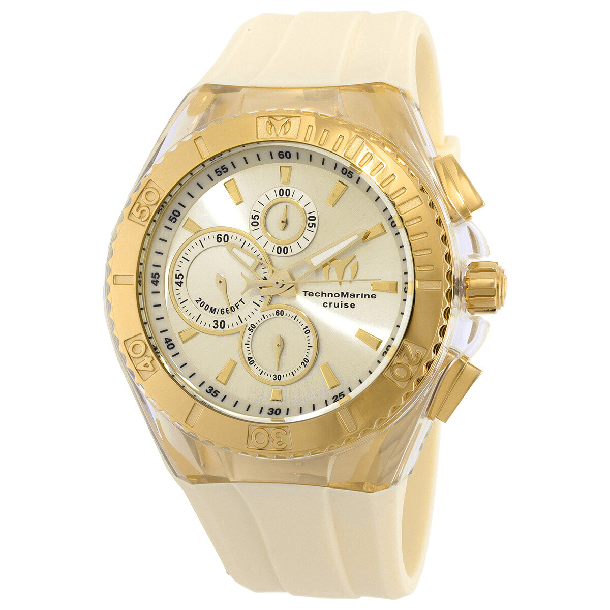 Technomarine Cruise Star Chronograph Quartz Champagne Dial Men's Watch TM-115216