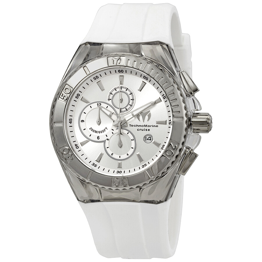TechnoMarine Cruise Star Chronograph Silver Dial Men's Watch 115215
