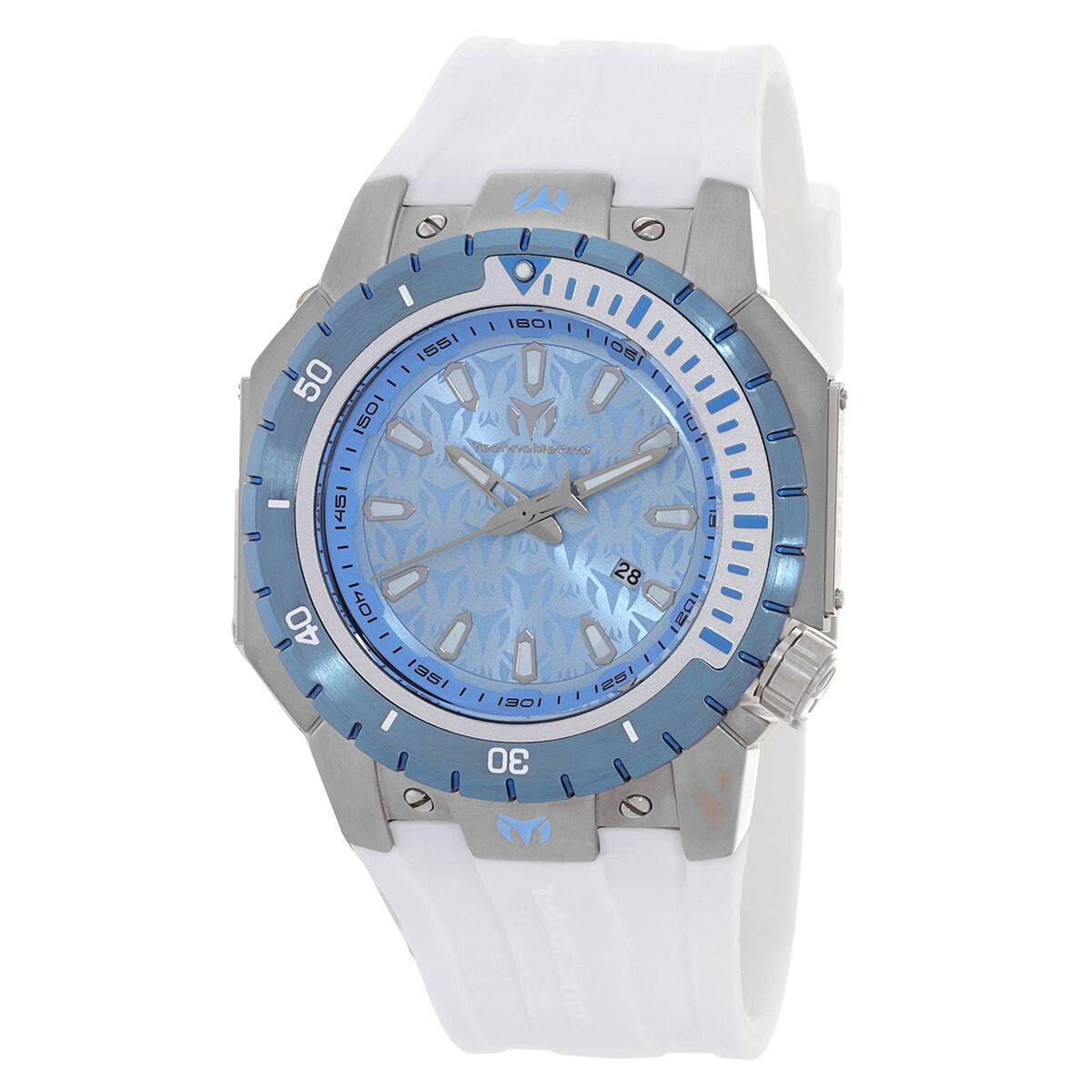 Technomarine Steel Regular Blue Mother of Pearl Dial