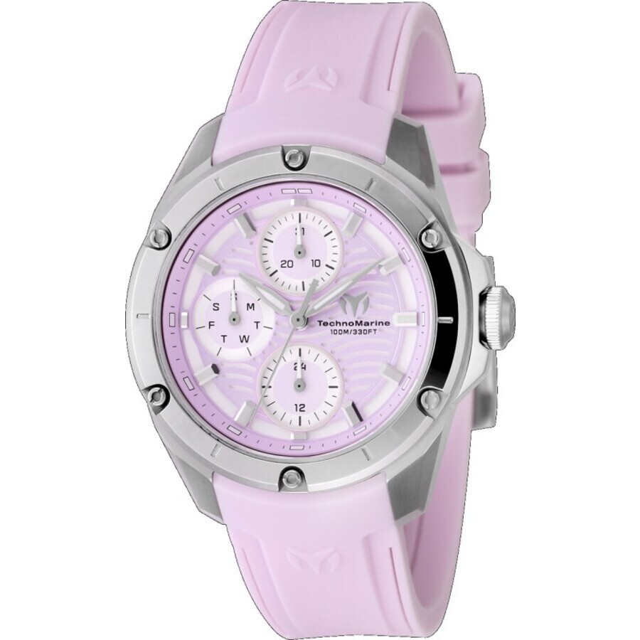 Technomarine Oceanico Quartz Purple Dial Ladies Watch TM-325003