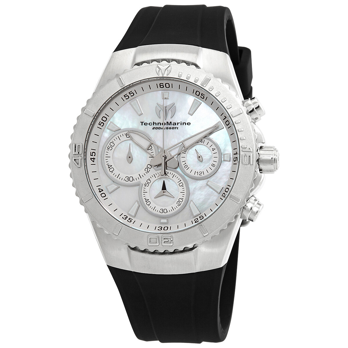 Technomarine Ocean Manta Chronograph Quartz Black Dial Men's Watch