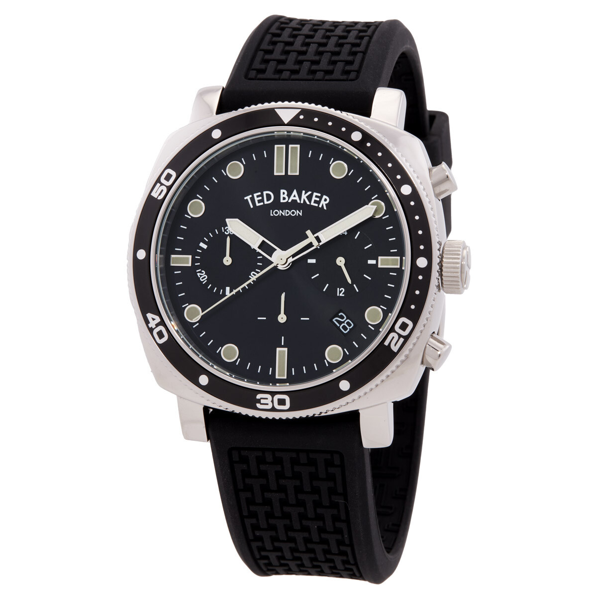 Tedbaker 腕時計 ＭＩＭＯＳＡＡ BKPMMF910 メンズ ネイビー Ted Baker Mimosaa Quartz Silver Dial Men\u0027s Watch BKPMMF910