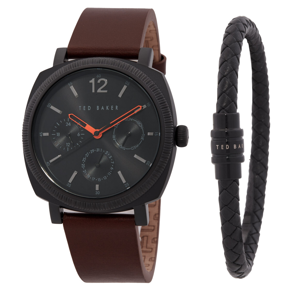 Tedbaker 腕時計 ＭＩＭＯＳＡＡ BKPMMF910 メンズ ネイビー Ted Baker Mimosaa Quartz Silver Dial Men\u0027s Watch BKPMMF910