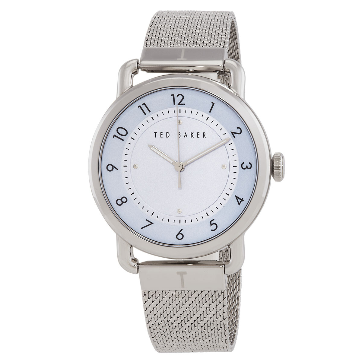 Ted Baker Manhatt Leather Strap Watch, 40Mm in Blue for Men