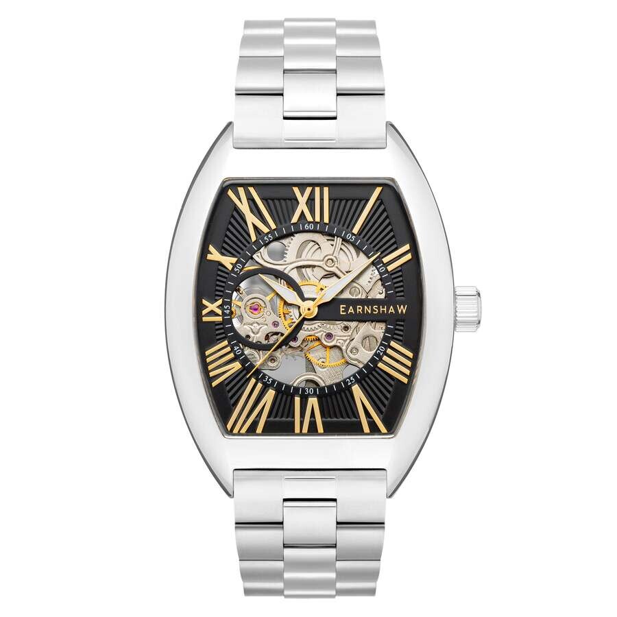 Thomas Earnshaw Beauchamp Black Dial Men's Watch ES-8148-11