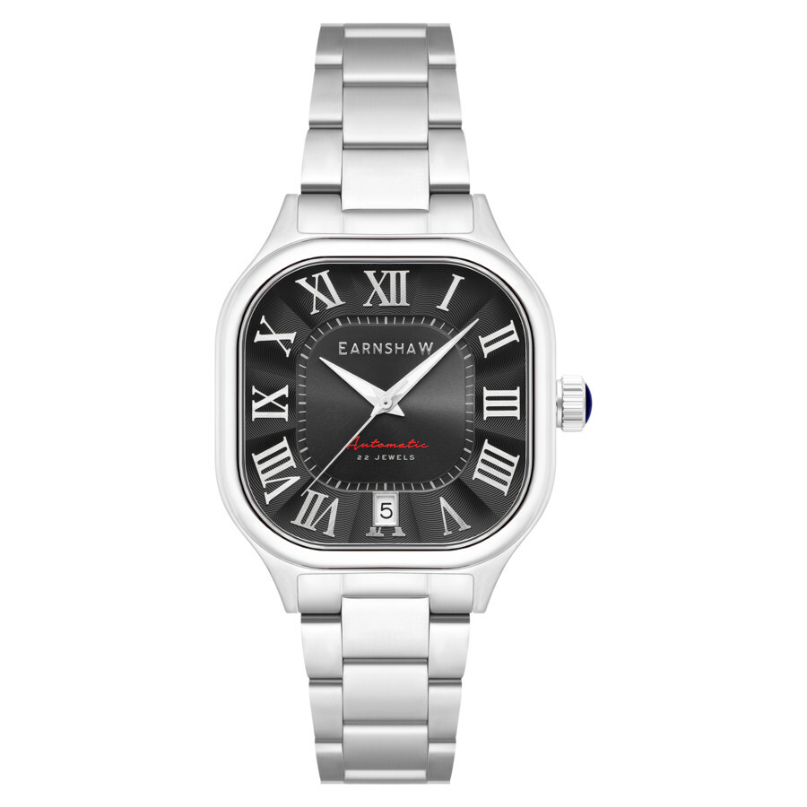 Thomas Earnshaw Coussin Black Dial Men's Watch ES-8284-33