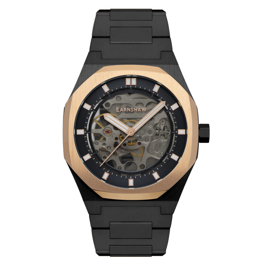 Thomas Earnshaw Drake Black Dial Men's Watch ES-8142-77