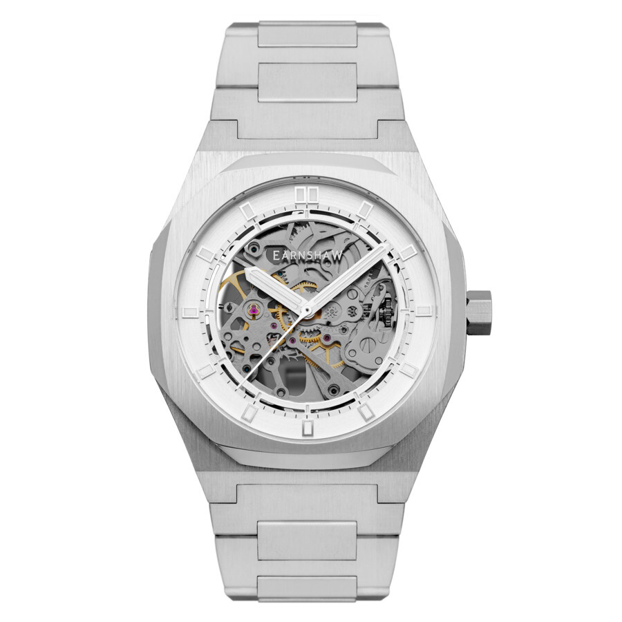 Thomas Earnshaw Drake Automatic Silver Dial Men's Watch ES-8142-11