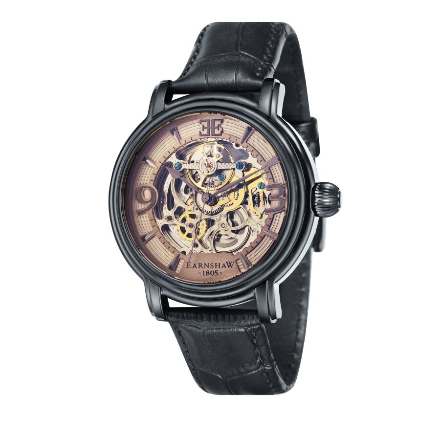 Thomas Earnshaw Longcase Automatic Grey Dial Men's Watch ES-8011-08