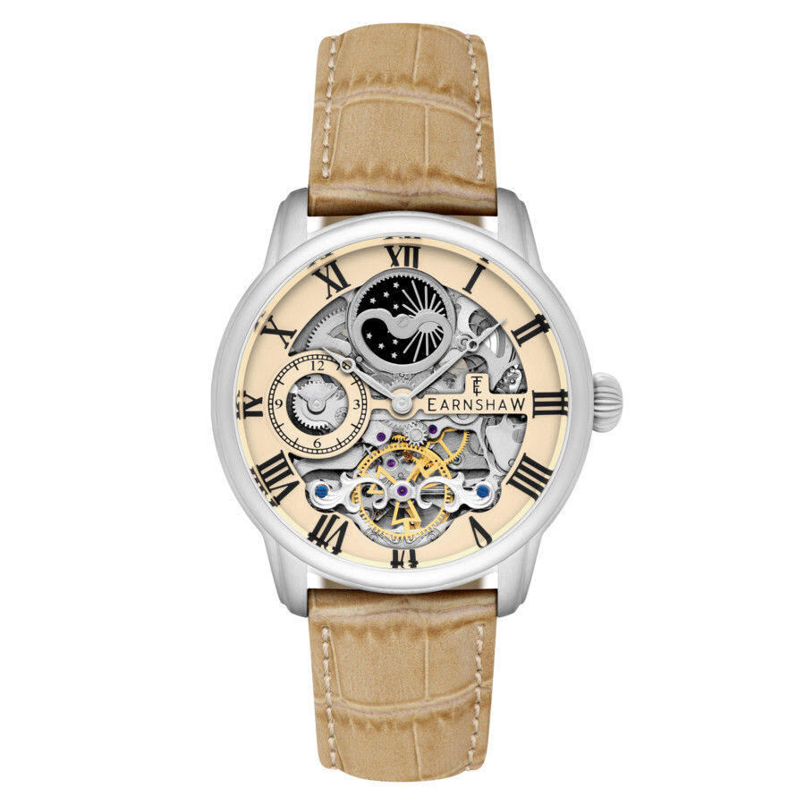 Thomas Earnshaw Longitude Beige Dial Men's Watch ES-8006-0D