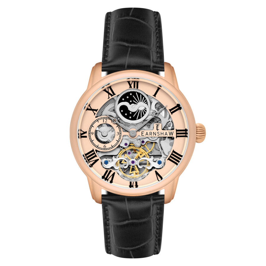 Thomas Earnshaw Longitude Rose Gold-tone Dial Men's Watch ES-8006-0E