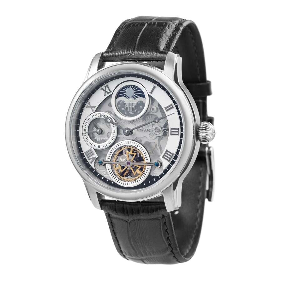 Thomas Earnshaw Longitude Shadow Silver-tone Dial Men's Watch ES-8063-01