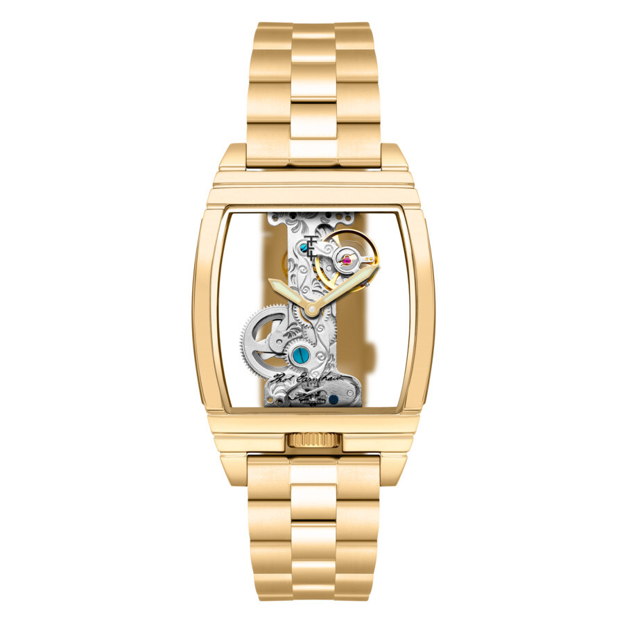 Thomas Earnshaw Wolver Bridge Transparent Dial Men's Watch ES-8299-22
