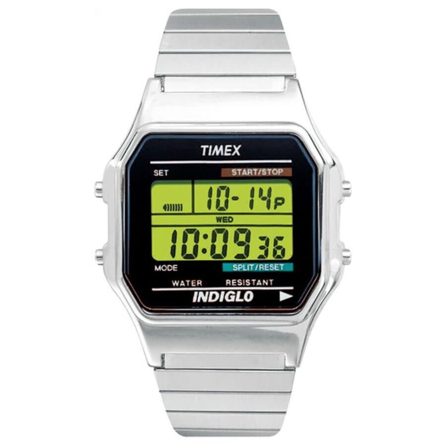 Timex Classic Digital Quartz Green Dial Men's Watch T78582