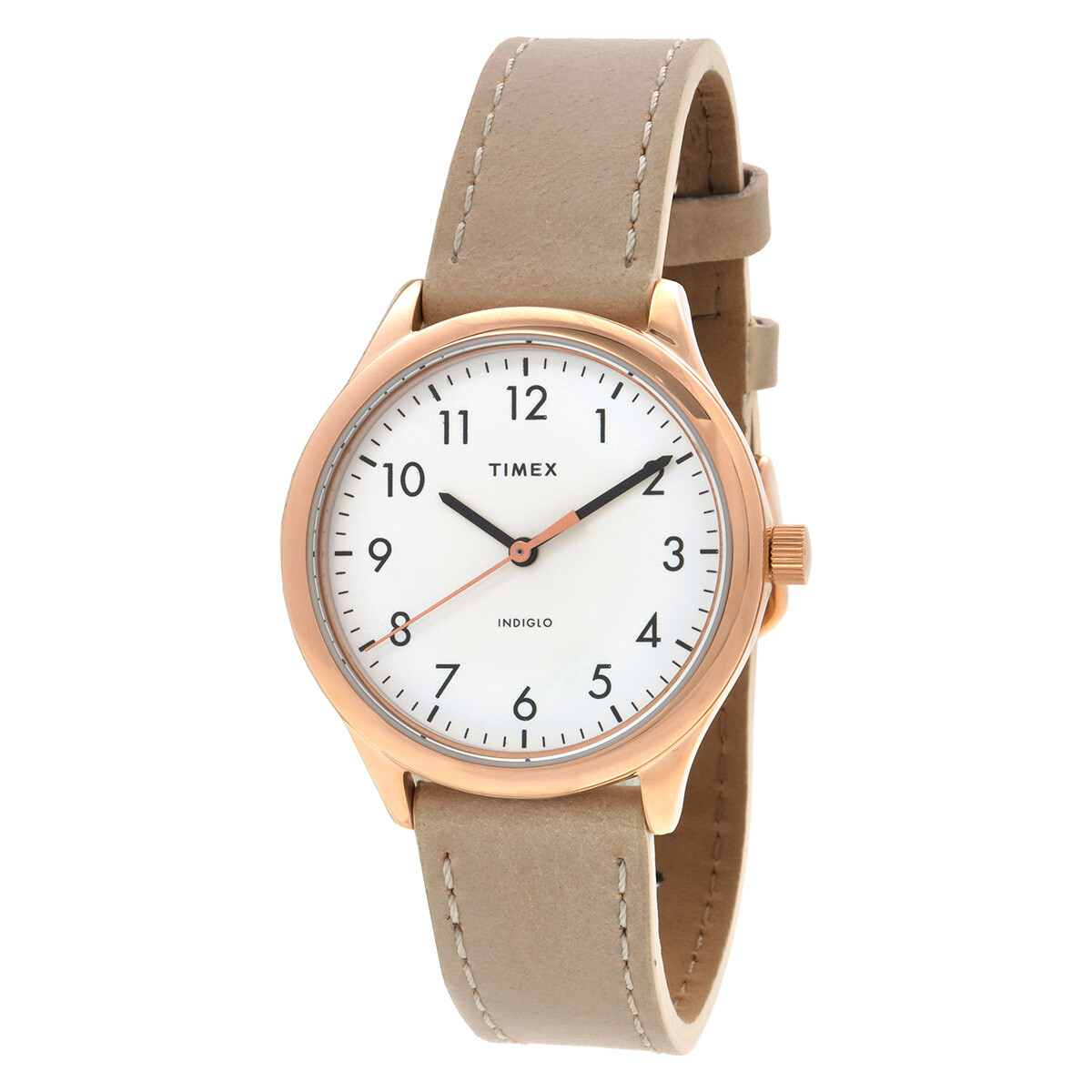 Timex Easy Reader Quartz White Dial Ladies Watch TW2T72400