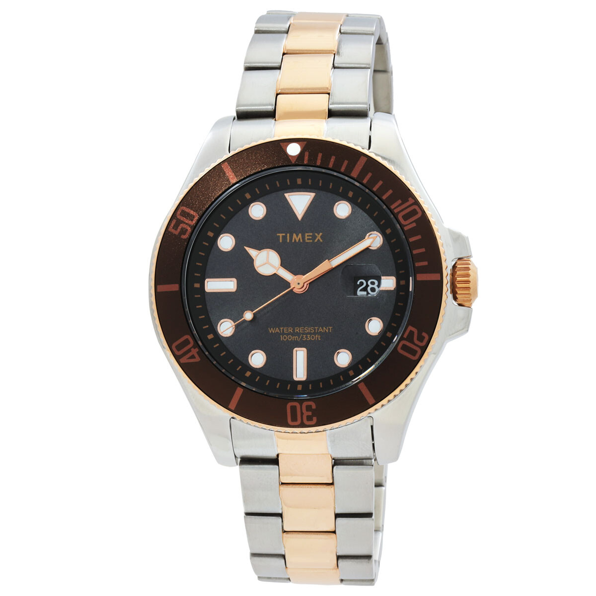 Timex Harborside Coast Quartz Black Dial Men's Watch TW2V42100VQ