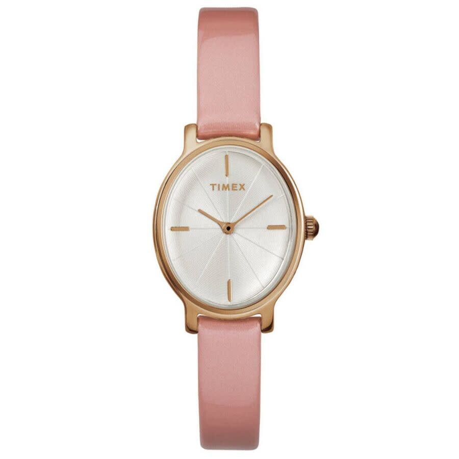 Timex Milano Quartz Silver Dial Ladies Watch TW2R94600