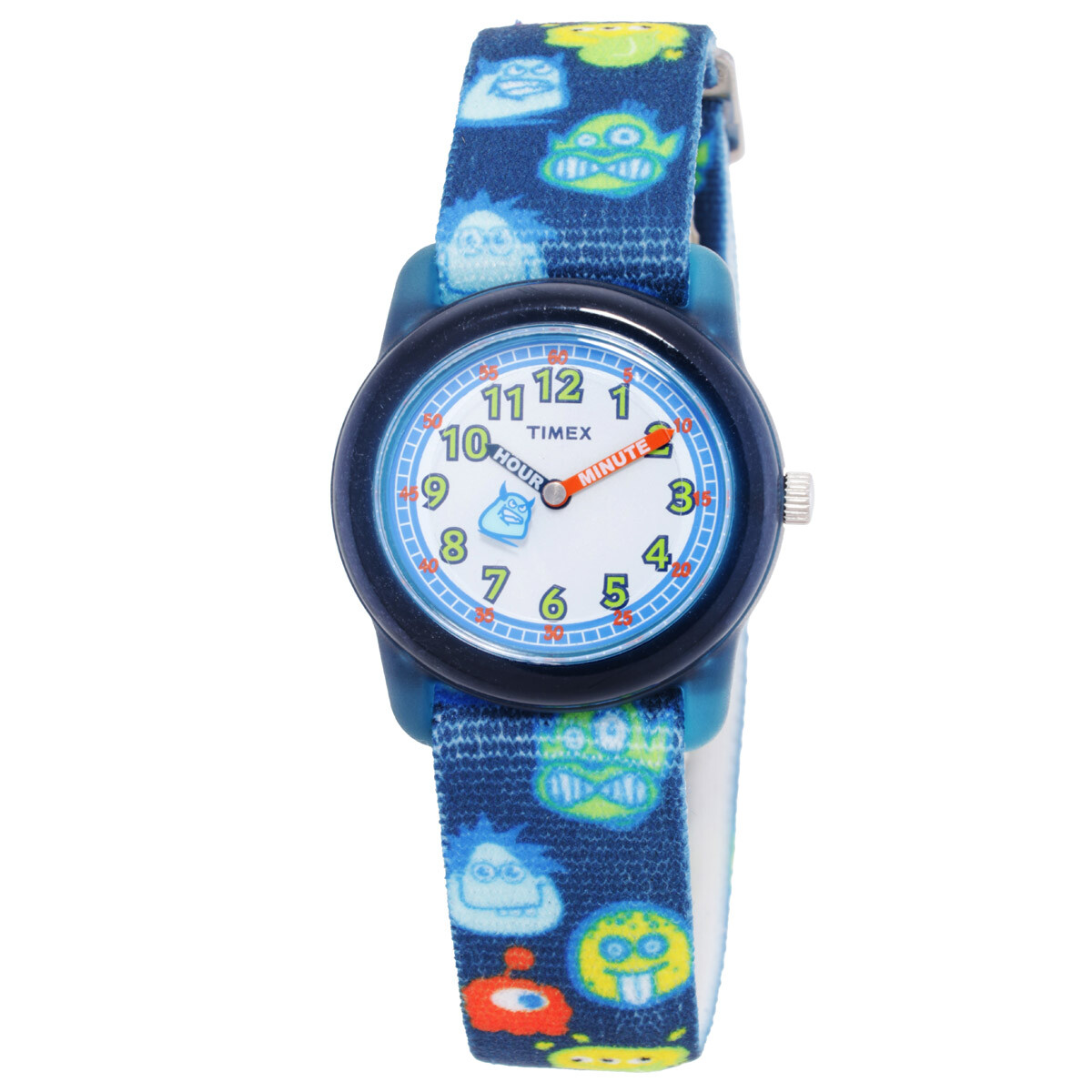 Timex Monster Time Quartz White Dial Men's Watch TW7C25800