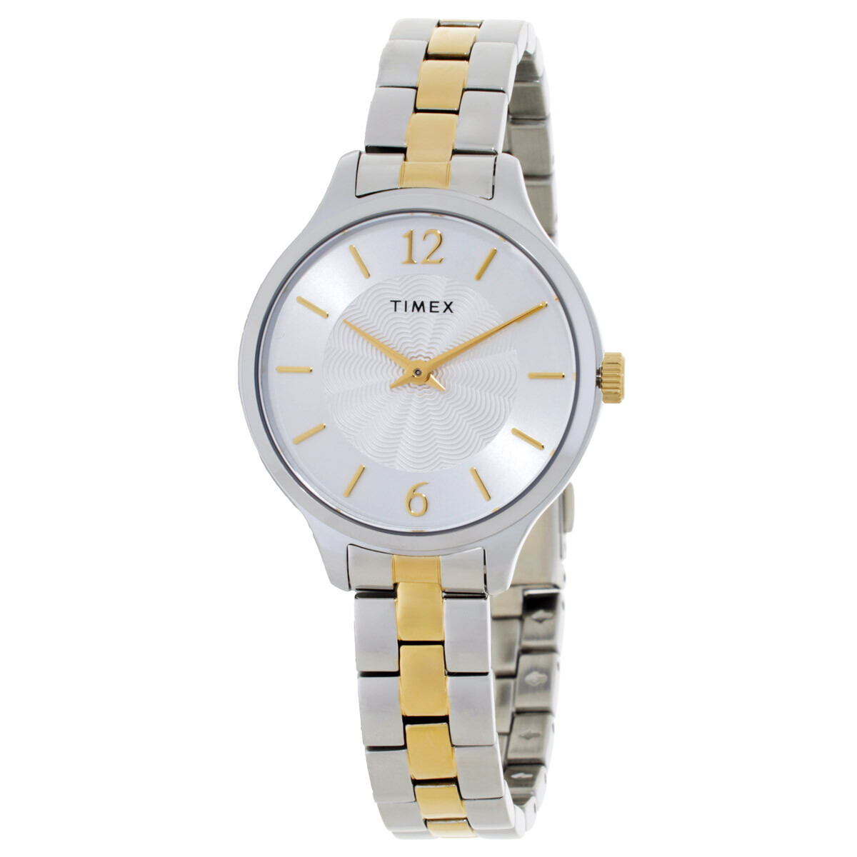 Timex Peyton Quartz Silver Dial Ladies Watch TW2W98100