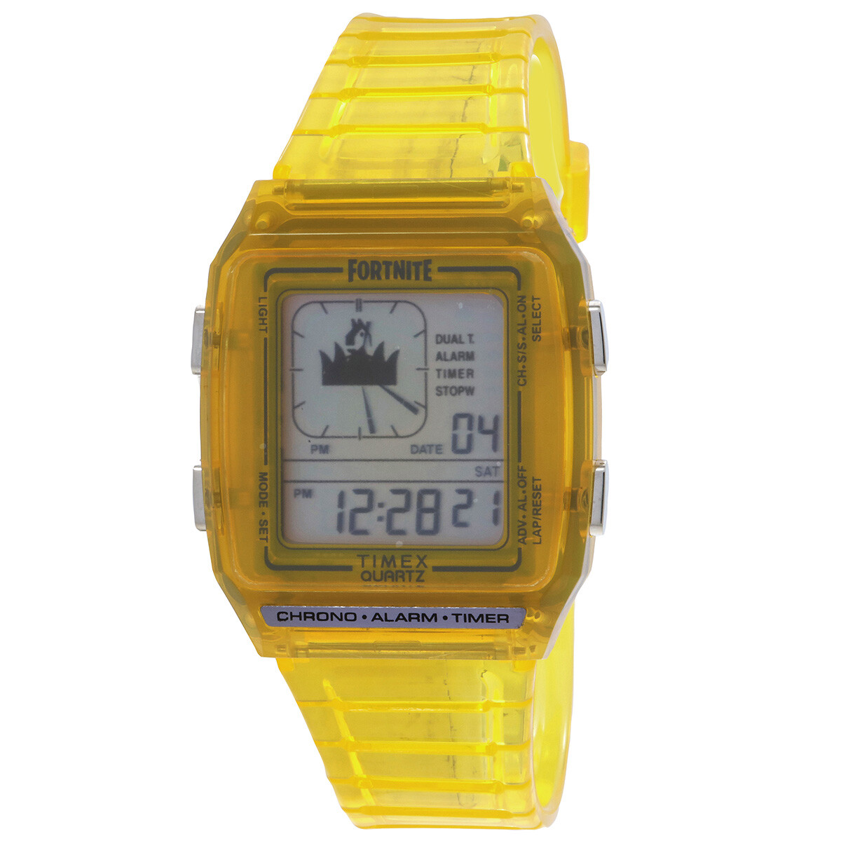 Timex Q Timex LCA x Fortnite Alarm Quartz Digital Unisex Watch TW2W96600