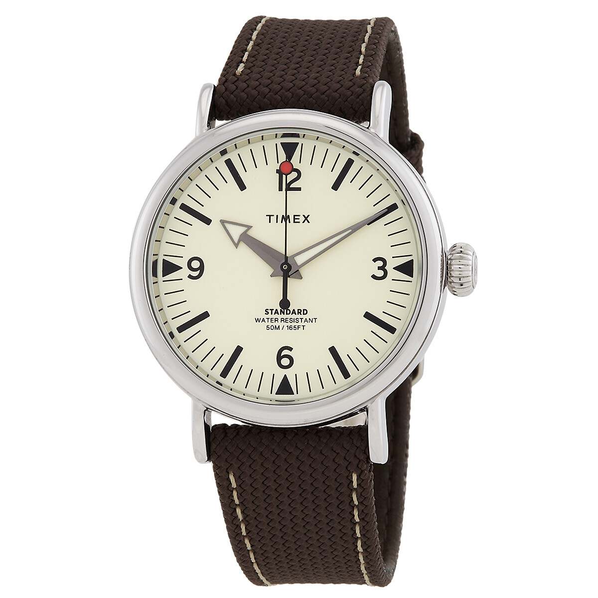 Timex Standard Quartz Cream Dial Men's Watch TW2V44100