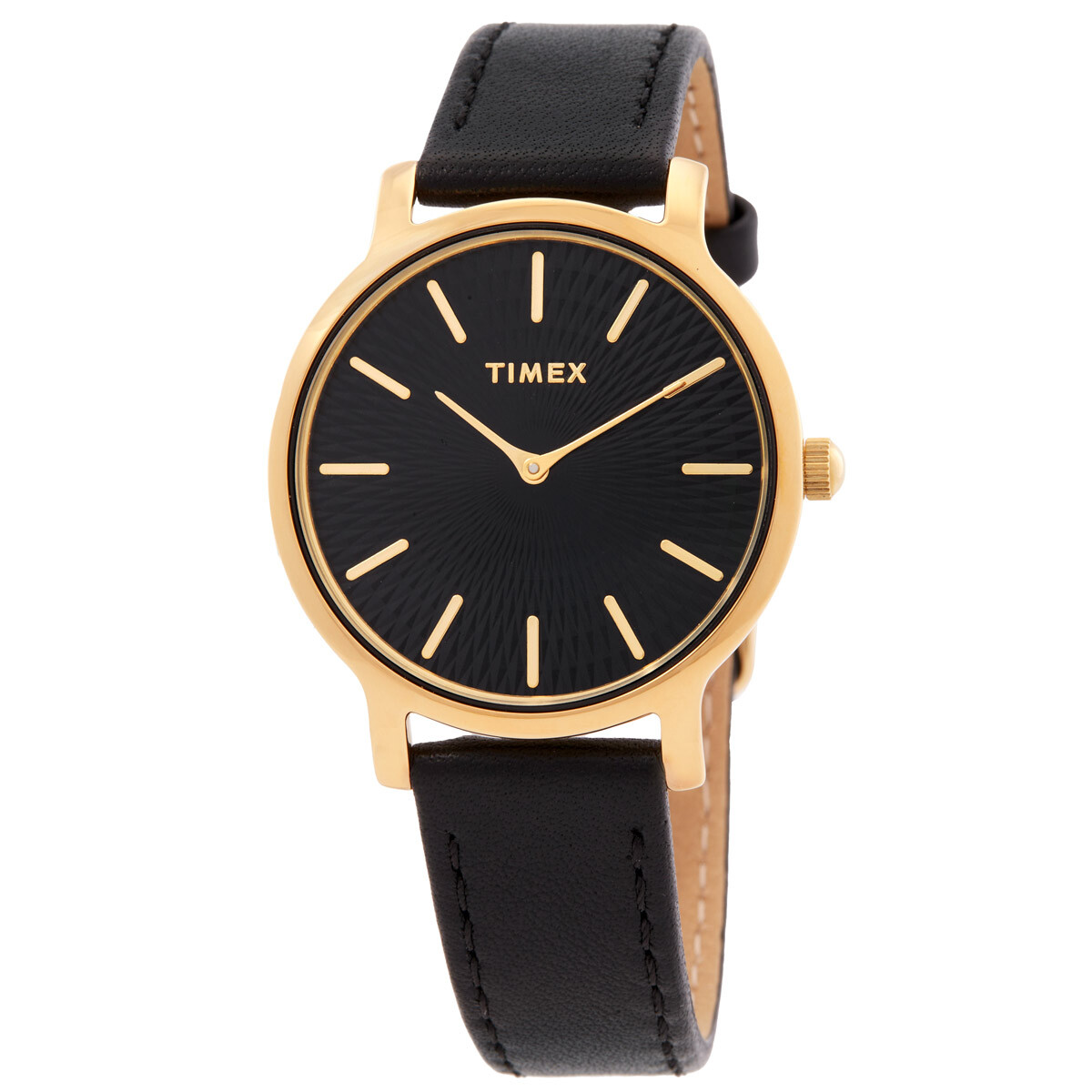 Timex Transcend Quartz Black Dial Ladies Watch TW2V92600