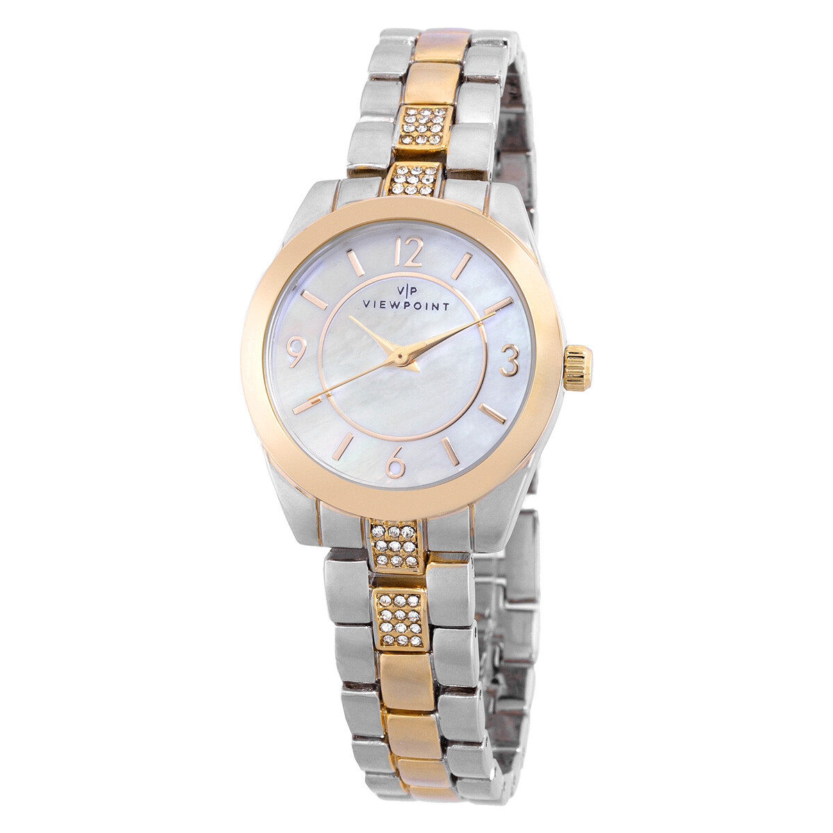 Timex Viewpoint Quartz Crystal Ladies Watch CC3D86000