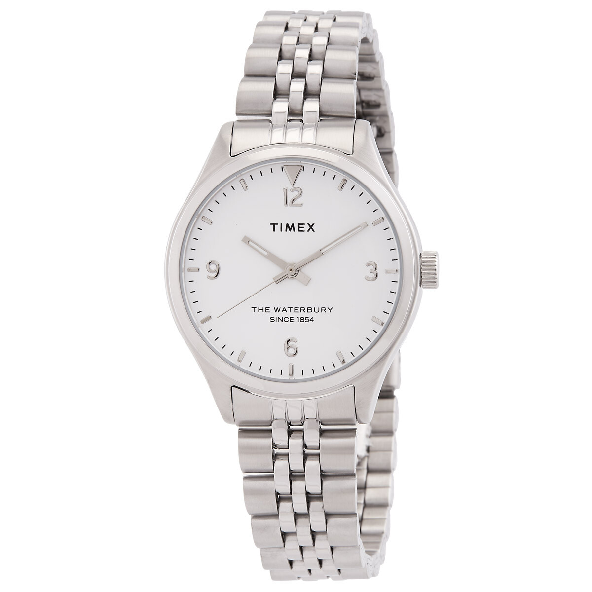 Timex Waterbury Traditional Quartz White Dial Ladies Watch TW2R69400