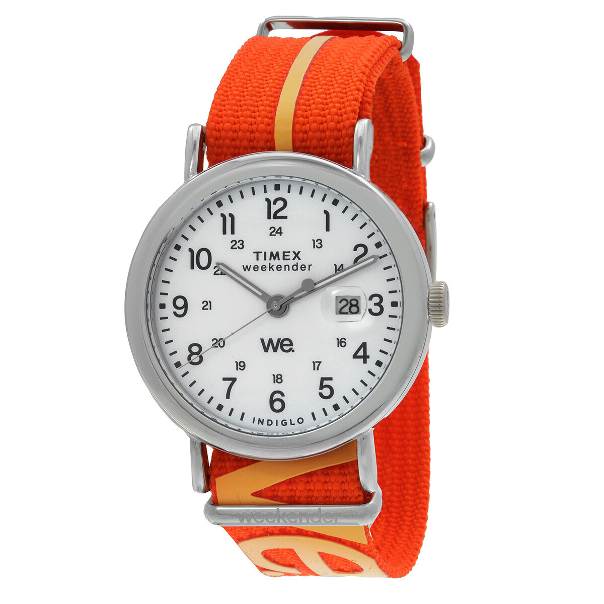 Timex Weekender Quartz White Dial Men's Watch TW2W99500