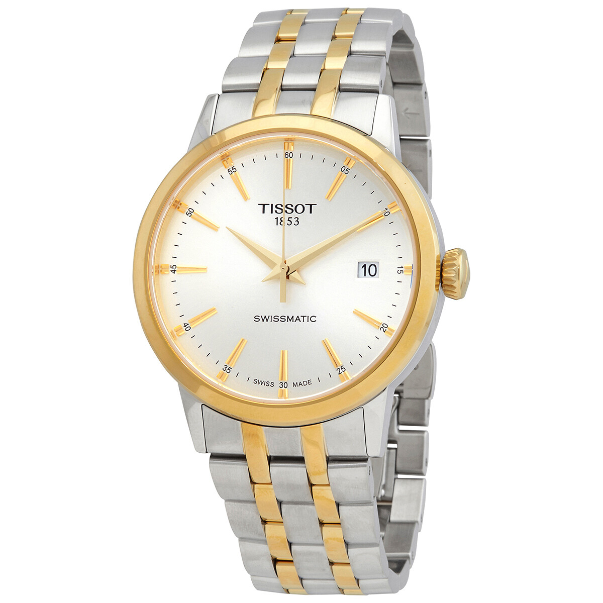 Tissot Classic Dream Automatic Silver Dial Two-tone Men's Watch T129.407.22.031.01