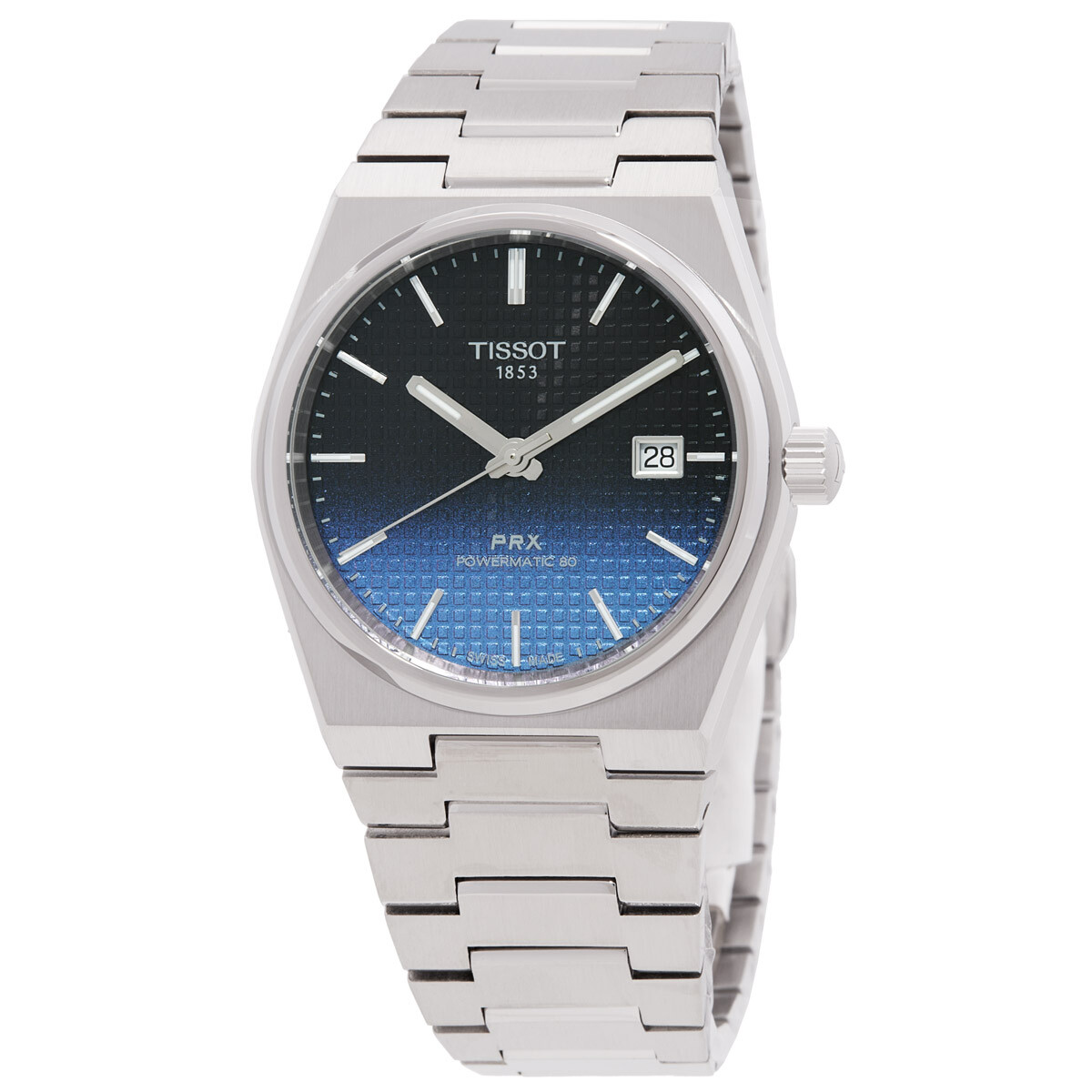 Tissot PRX Powermatic Automatic Black Chameleon Dial Men's Watch T1374071105101