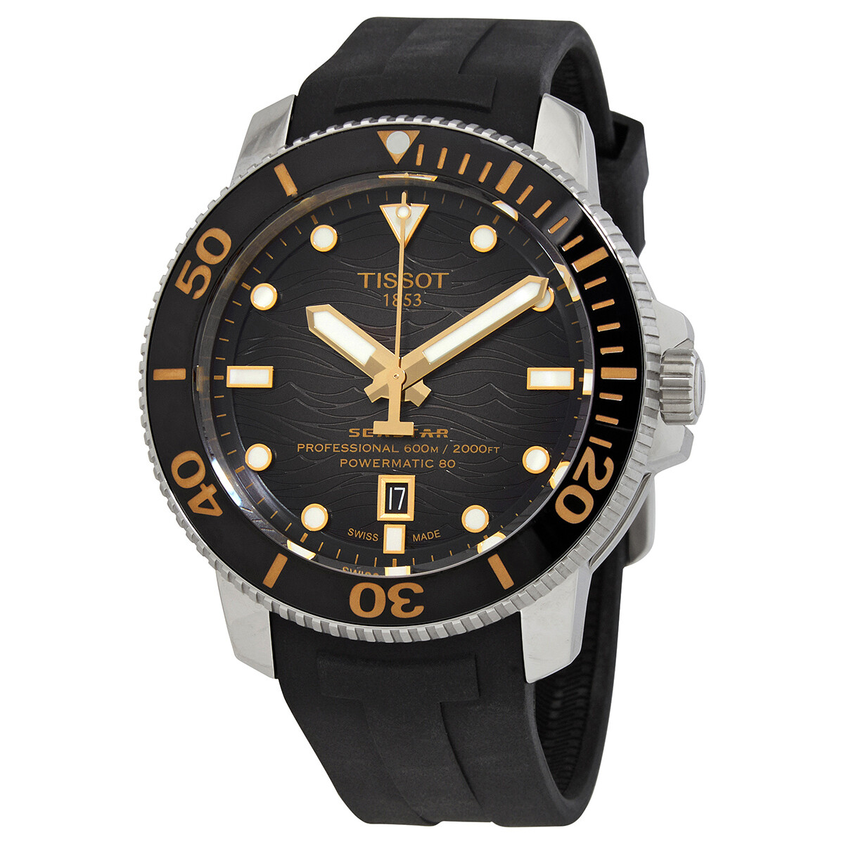Tissot Seastar 2000 Automatic Graded Grey Dial Men's Watch T120.607.17.441.01
