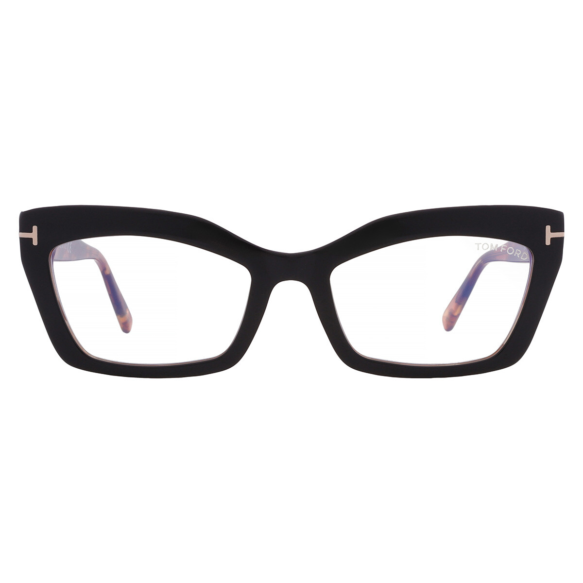 TOM FORD
ブラック マネークリップ カードケース Tom Ford Blue Light Filter Oval Ladies Eyeglasses FT5729-B 001 56