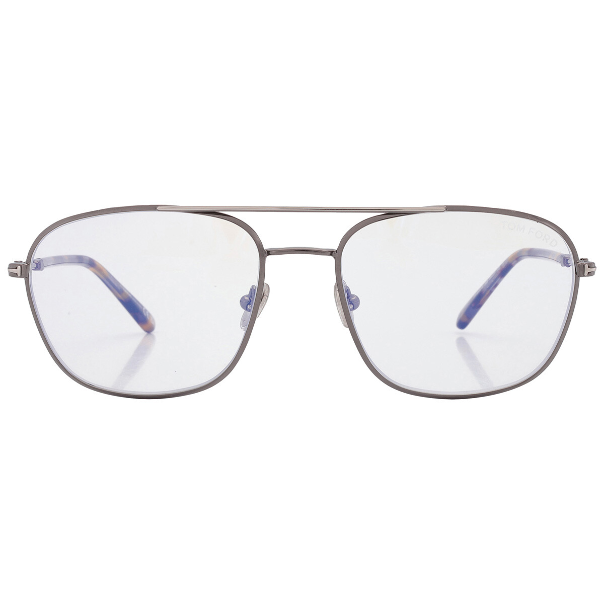 Tom Ford Blue Light Filter Oval Ladies Eyeglasses FT5729-B 001 56