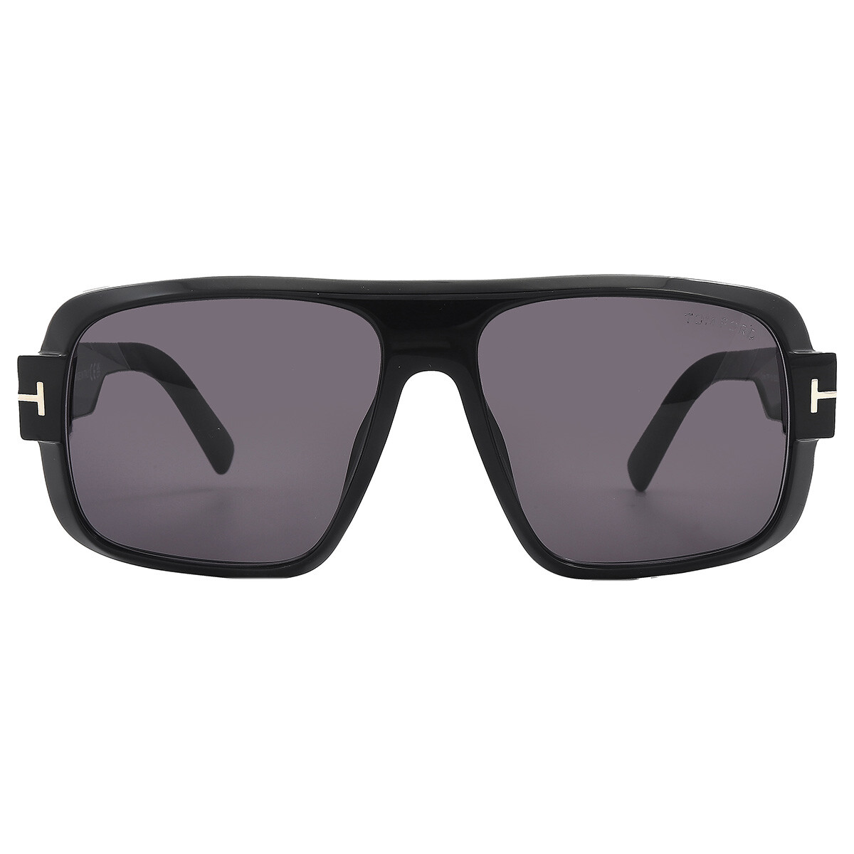 Tom Ford August Green Rectangular Men's Sunglasses FT0678 52N 58