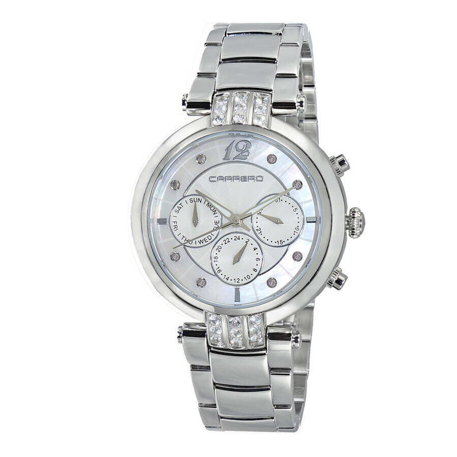 Torino Carrero Adelina GMT Quartz White Dial Ladies Watch CL1S03WTJ