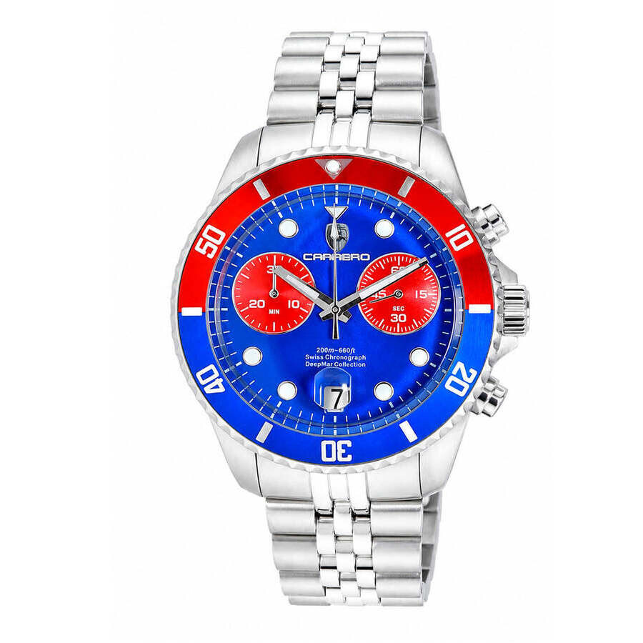 Torino Carrero Deepmar Chronograph Quartz Blue Dial Men's Watch C1S6644-BURD