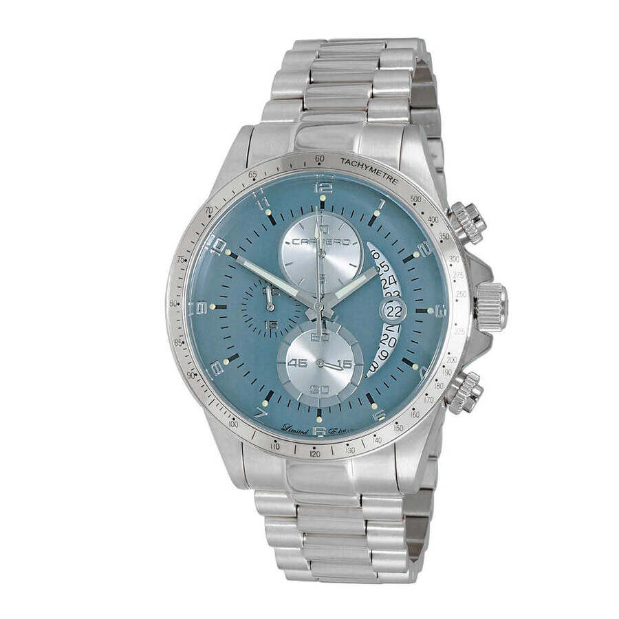 Torino Carrero Winner Circle Chronograph Quartz Blue Dial Men's Watch JCISS101UBU