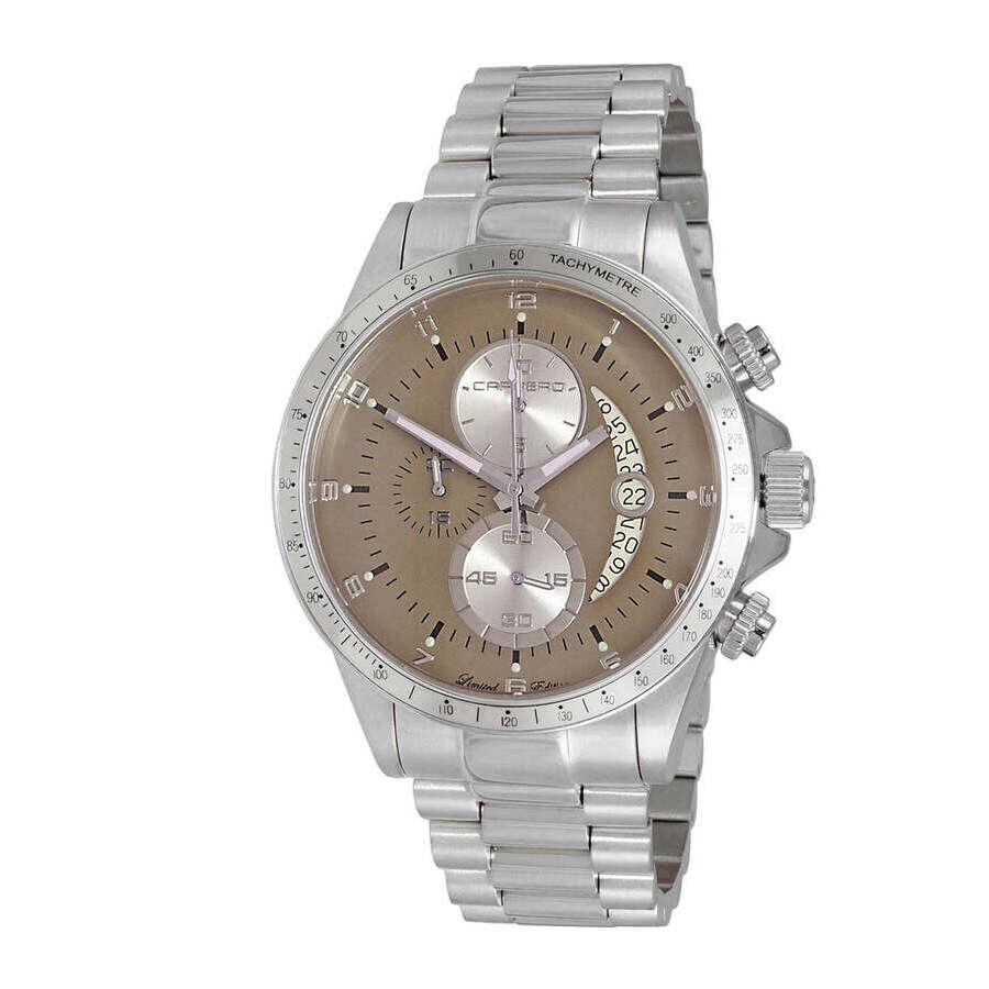 Torino Carrero Winner Circle Chronograph Quartz Brown Dial Men's Watch JCISS101LBN