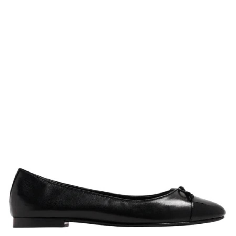 Tory Burch Cap-Toe Bow Ballet Flats